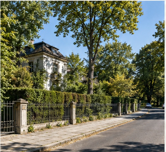 Baugrundstück im Villenviertel Berlin-Pankow – Hauptansicht